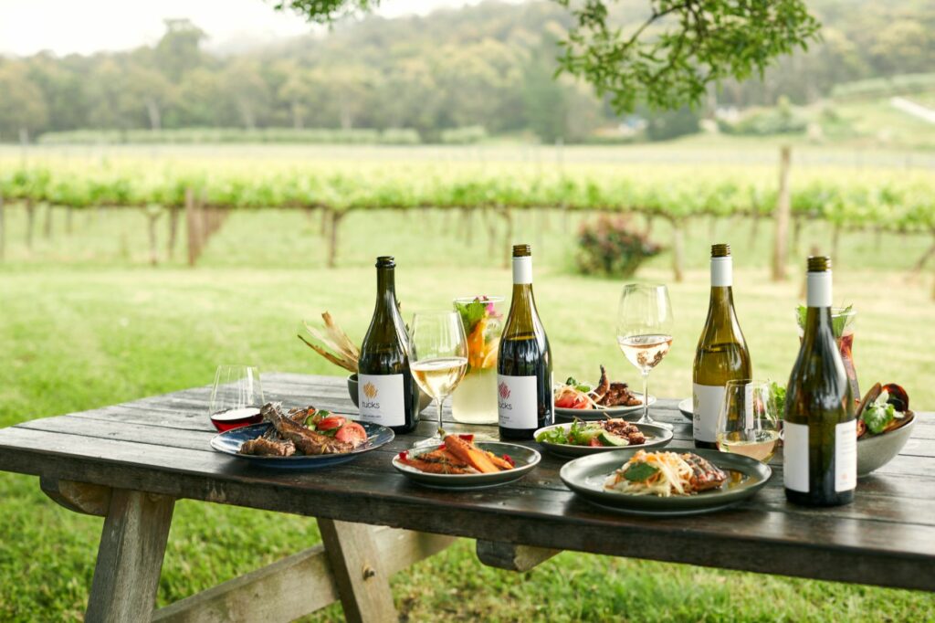 Bia_Hoi_Tucks1536 (small) Food and wine on table